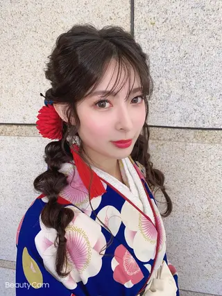 ロング まろやかカラー🤎 みなとまほのヘアスタイル