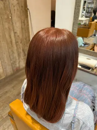ロング カラー ayaka‎/暖色/ レイヤーカット🩰のヘアスタイル