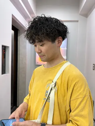 パーマ メンズ wico こののヘアスタイル