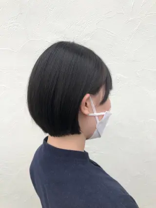 ショート カラー パーマ ヘアアレンジ 【ツヤ髪美容師】 ツダケイスケのヘアスタイル
