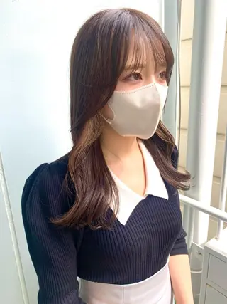 ロング カラー 明治神宮前 NANAMIのヘアスタイル