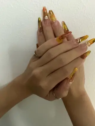 ネイル 田端 笑理菜のネイルデザイン