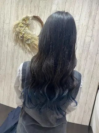 ロング カラー 🦋店長🦋 ほんさわ みずきのヘアスタイル