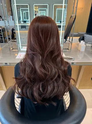 カラー nao 艶カラー🌙* :ﾟのヘアスタイル