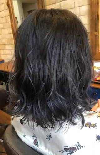 ミディアム カラー パーマ ヘアアレンジ メンズ まとまり💯悩み改善 ★松本尚弥★店長のヘアスタイル