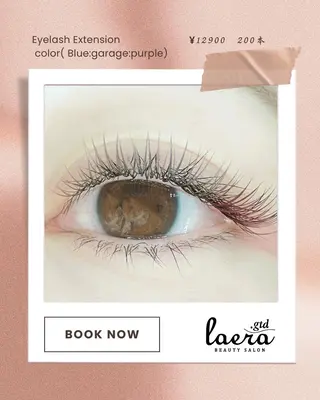 マツエク・マツパ laera.gtd SATOのヘアスタイル