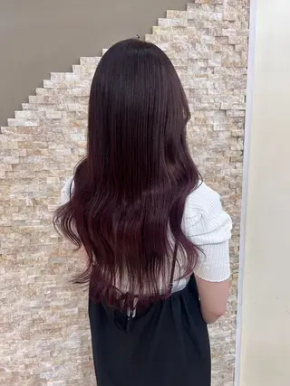 カラー ANKH CROSS ゆうかのヘアスタイル