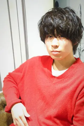 ショート メンズ 田中 識啓のヘアスタイル