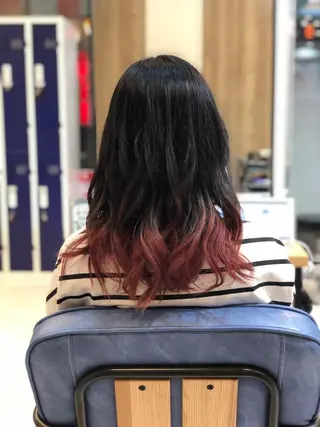 ミディアム [RiLo] 松村のヘアスタイル