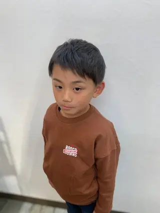 メンズ キッズ 菅沼 まみのヘアスタイル