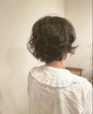 ショート パーマ 艶髪 🌸木下なつみのヘアスタイル