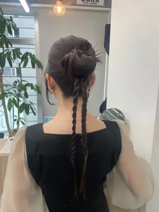 ロング ヘアアレンジ 髙橋 真香のヘアスタイル
