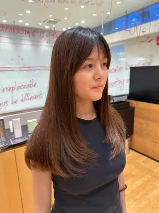 ロング 松浦 涼雅のヘアスタイル