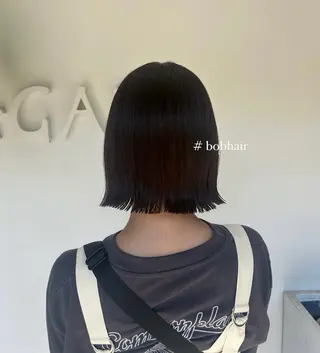 ショート ツヤ感オリーブカラー /mei✨️のヘアスタイル