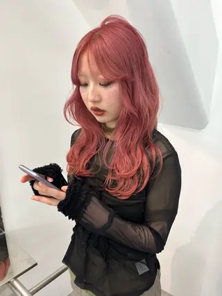 ロング カラー ALBUM 渋谷 りむのヘアスタイル