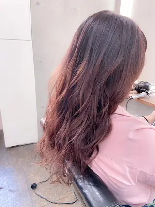 ロング 川端 康介のヘアスタイル