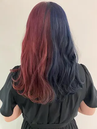 ロング カラー 遠藤 愛莉のヘアスタイル