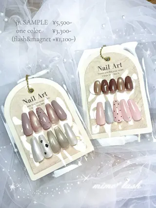 ネイル mimo*lash 🩰kanatsuのネイルデザイン