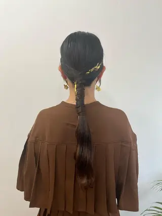 ロング HIROKO / 透明感暖色カラー🎀のヘアスタイル