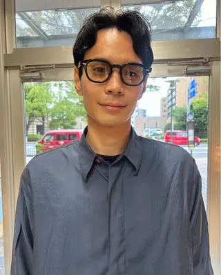 メンズ 柔らかいオリーブ🍃 カラーNatsumiのヘアスタイル