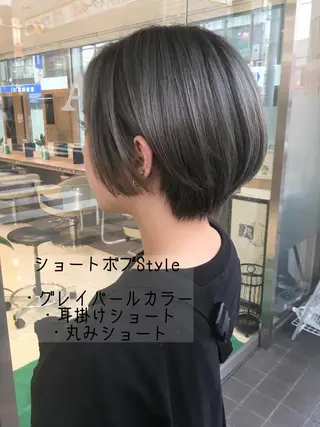 ショート カラー 寺内 紳悟のヘアスタイル