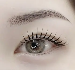 マツエク・マツパ Eyelash   le・coton所属・前田 木綿子のマツエク・マツパデザイン