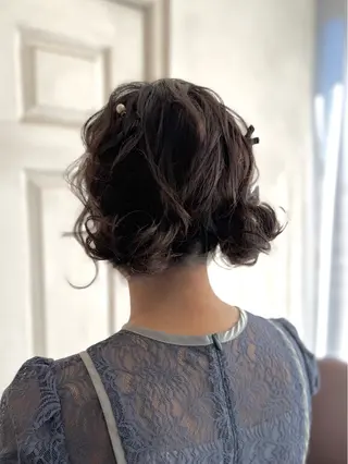 ヘアアレンジ ヘアメイク美容師 🦋サカモトレナ🦋のヘアスタイル