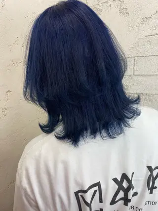 ミディアム カラー 🦋YUI 髪質改善 ブリーチ　着付け🦋のヘアスタイル