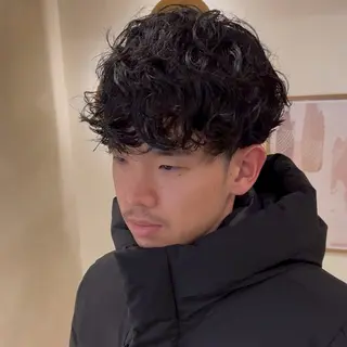 ショート パーマ 草野ゆずき⌇縮毛矯正 ⌇Wカラー⌇レイヤーのヘアスタイル