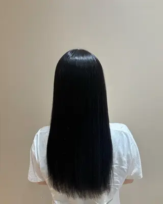 ロング 中島愛佳🐥⸒⸒ 縮毛矯正/艶髪カラーのヘアスタイル