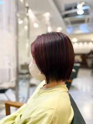 ショート 加藤 麻美のヘアスタイル