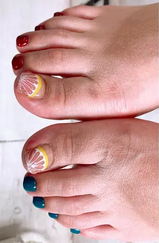 ネイル ⭐︎休業中の練習⭐︎ JNA認定講師髙橋のネイルデザイン