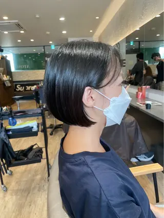 ミディアム 小谷 志月のヘアスタイル