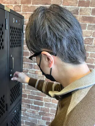 ショート カラー パーマ ヘアアレンジ メンズ キッズ ネイル マツエク・マツパ アイブロウ 久木原 ゆりのヘアスタイル