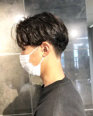 パーマ ヘアアレンジ メンズ メンズ特化✂️栗原 侑也のヘアスタイル