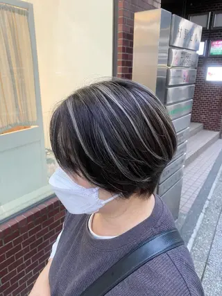 ショート 【カラー指名No 1✨】HIBIKIのヘアスタイル