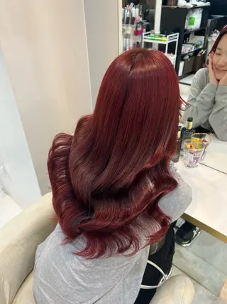 ロング カラー 渋谷髪質改善/縮毛 矯正/かすが🪽🫧のヘアスタイル