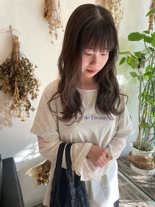 ロング カラー m ā l o.🌷 サカモトマイコのヘアスタイル