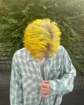 カラー メンズ ヤスダ ホノカのヘアスタイル