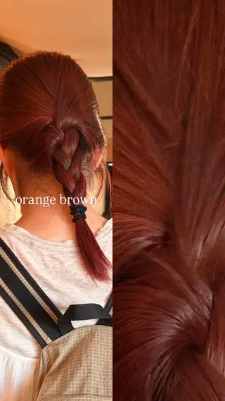 カラー swag所属・豊橋/オリーブ系/ 暖色系/さらのヘアスタイル