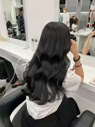 カラー ブリーチなし🪞 ベージュブラウン🤎のヘアスタイル
