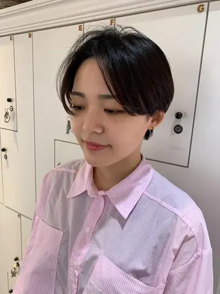 ショート 安村 美奈のヘアスタイル