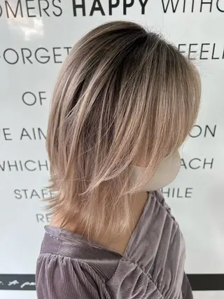 ミディアム カラー カットモデル募集中！ 大月竜斗のヘアスタイル