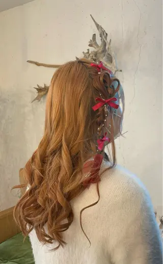 ヘアアレンジ 廣元 早紀のヘアスタイル