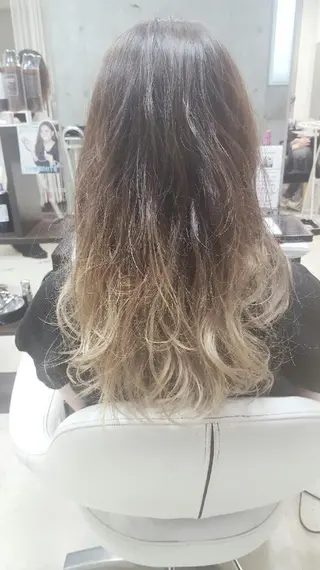 ロング 髪質改善×レイヤー 高嶋のヘアスタイル