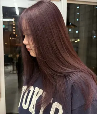 カラー 柔らかいオリーブ🍃 カラーNatsumiのヘアスタイル