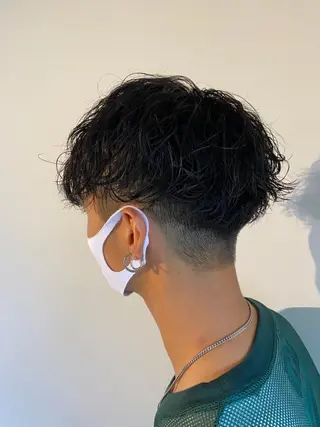 ショート パーマ ヘアアレンジ メンズ 🔹YUTA🔹 メンズパーマのヘアスタイル