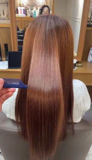 ロング れい|髪質改善| カラー|高槻|大阪のヘアスタイル