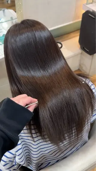 セミロング 阿部 祥大のヘアスタイル