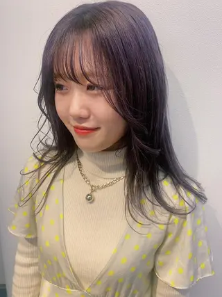 ロング カラー AO所属・RISAKO 艶髪モテヘア🎀府中のヘアスタイル